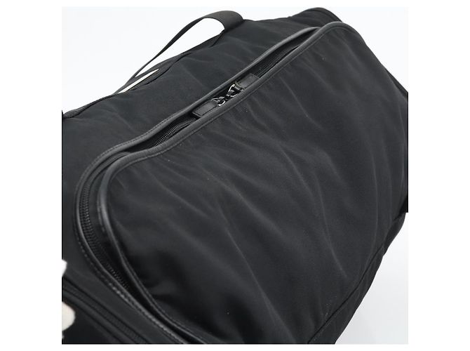 GUCCI Boston Bag Canvas Schwarz Silber Auth gh2175 - Ansicht 6