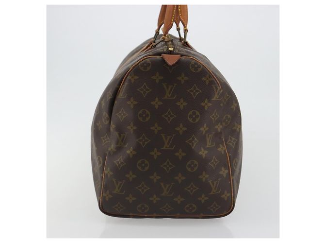 LOUIS VUITTON Monogram Keepall 50 Boston Bag M41426 LV Auth 191503 Monogramma - vista 5