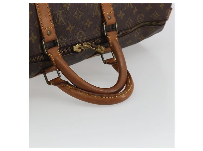 LOUIS VUITTON Monogram Keepall 50 Boston Bag M41426 LV Auth 191503 Monogramma - vista 7