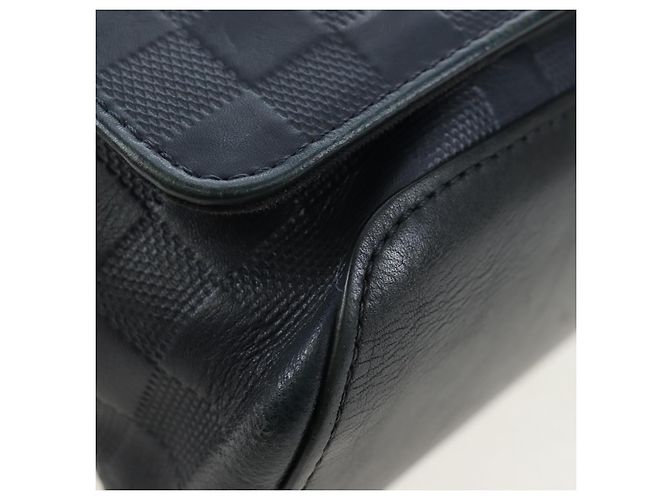 LOUIS VUITTON Damier Infini District PM Schultertasche Onyx N41033 Auth bs36184 Schwarz - Ansicht 11