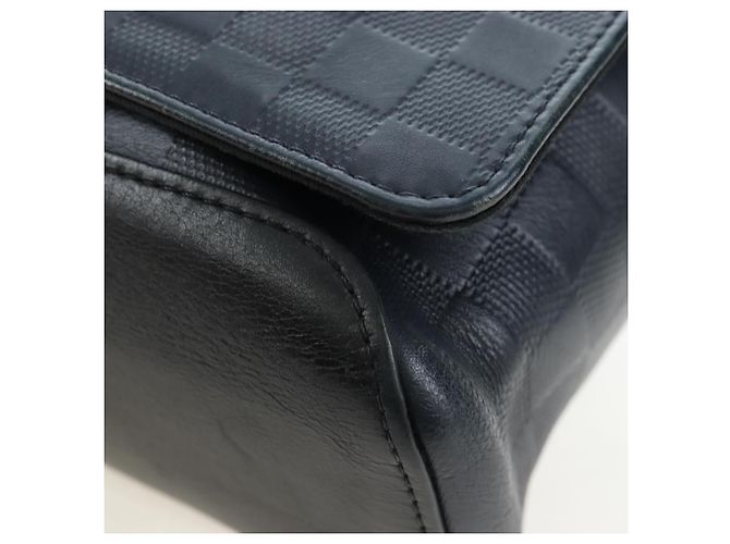 LOUIS VUITTON Damier Infini District PM Schultertasche Onyx N41033 Auth bs36184 Schwarz - Ansicht 12