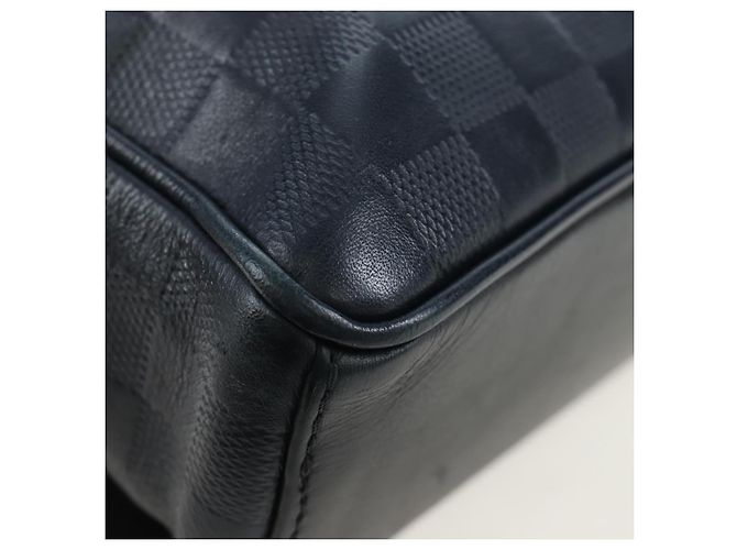 LOUIS VUITTON Damier Infini District PM Schultertasche Onyx N41033 Auth bs36184 Schwarz - Ansicht 13