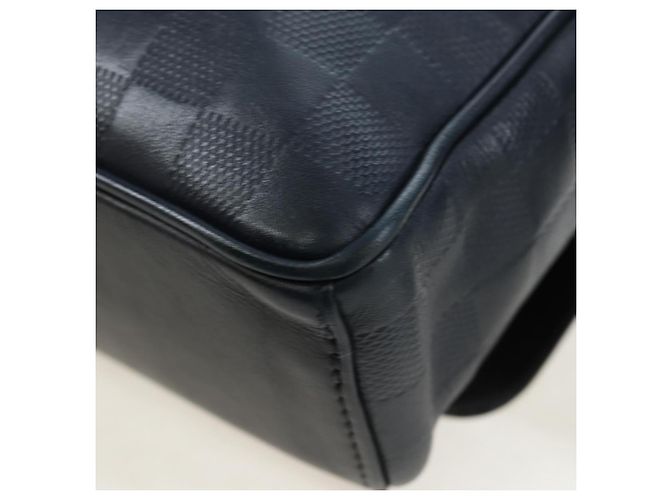 LOUIS VUITTON Damier Infini District PM Schultertasche Onyx N41033 Auth bs36184 Schwarz - Ansicht 14