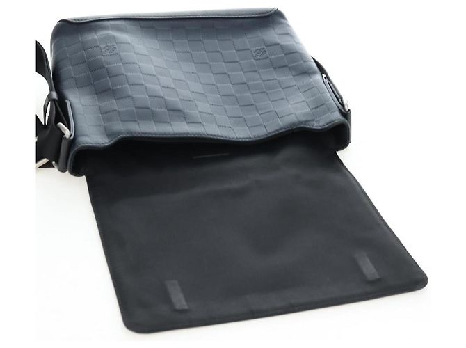 LOUIS VUITTON Damier Infini District PM Schultertasche Onyx N41033 Auth bs36184 Schwarz - Ansicht 17