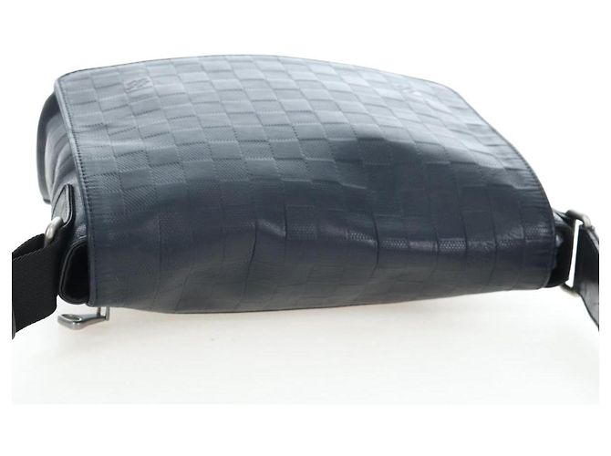 LOUIS VUITTON Damier Infini District PM Schultertasche Onyx N41033 Auth bs36184 Schwarz - Ansicht 6