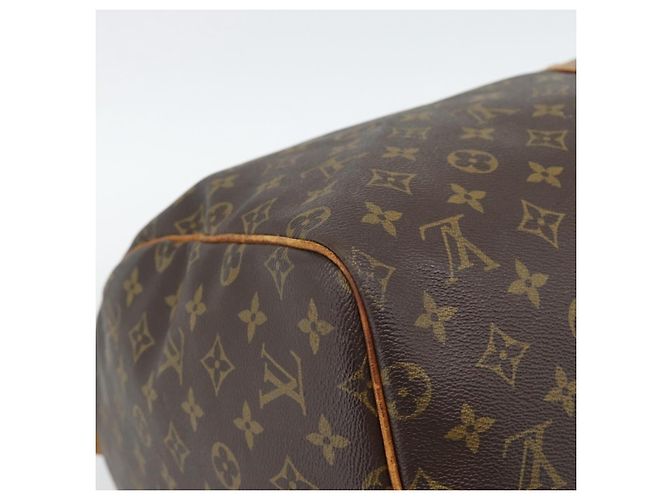 LOUIS VUITTON Borsa Boston Monogram Keepall 55 M41424 LV Auth 190419 Monogramma - vista 13