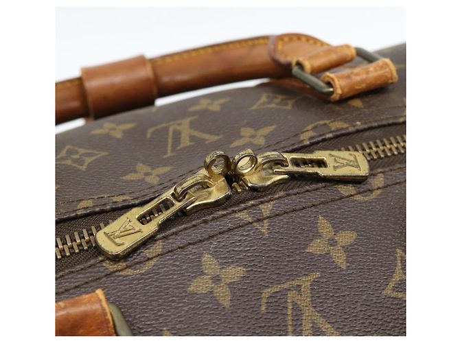 LOUIS VUITTON Borsa Boston Monogram Keepall 55 M41424 LV Auth 190419 Monogramma - vista 14