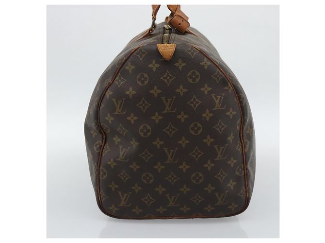 LOUIS VUITTON Borsa Boston Monogram Keepall 55 M41424 LV Auth 190419 Monogramma - vista 4