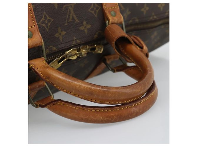 LOUIS VUITTON Borsa Boston Monogram Keepall 55 M41424 LV Auth 190419 Monogramma - vista 7