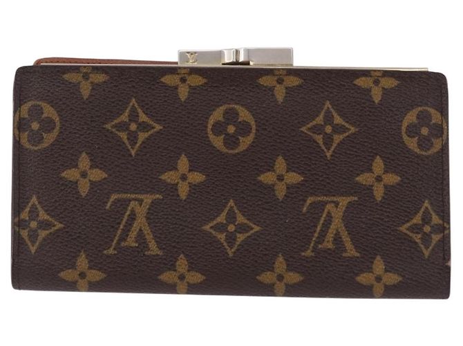 LOUIS VUITTON Portafoglio Clutch Monogram Continental T61217 LV Auth bs36126 Monogramma - vista 3