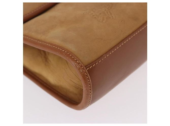 Borsa a Spalla GUCCI in Pelle Beige Oro Auth 191917 D'oro - vista 10
