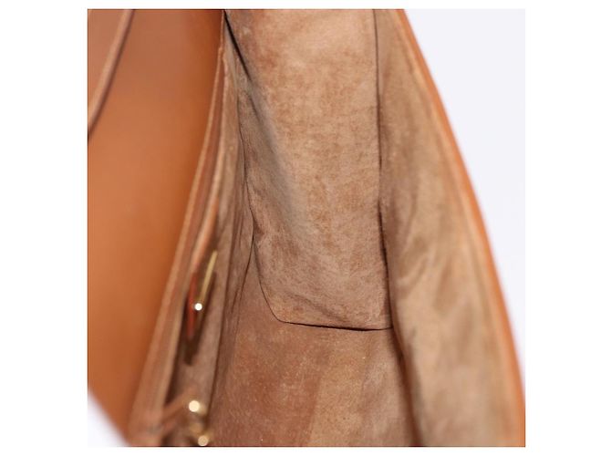 Borsa a Spalla GUCCI in Pelle Beige Oro Auth 191917 D'oro - vista 17