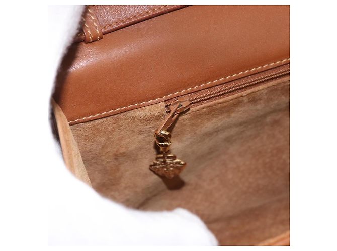 Borsa a Spalla GUCCI in Pelle Beige Oro Auth 191917 D'oro - vista 20