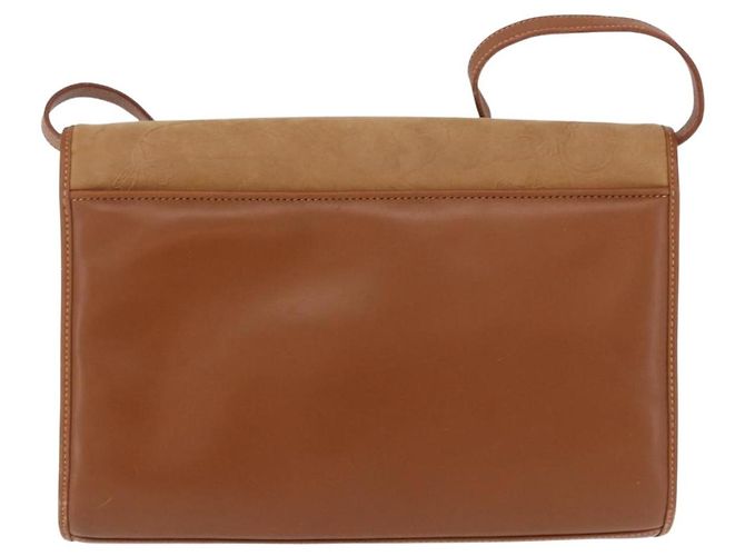 Borsa a Spalla GUCCI in Pelle Beige Oro Auth 191917 D'oro - vista 3
