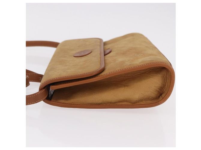 Borsa a Spalla GUCCI in Pelle Beige Oro Auth 191917 D'oro - vista 5