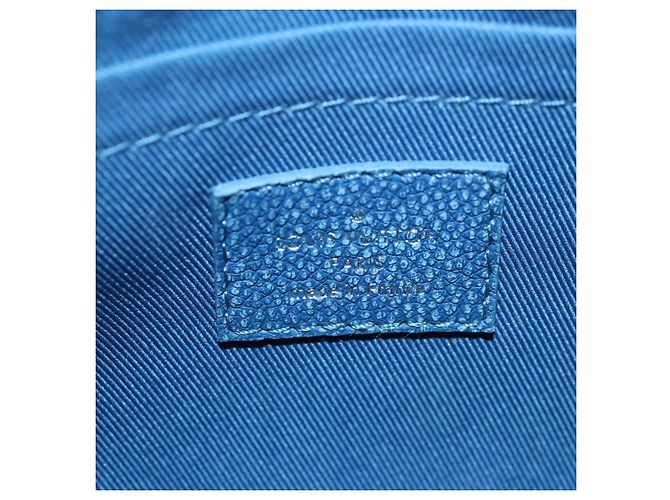 LOUIS VUITTON Monogram Mini Soft Trunk Bag Blue M21368 LV Auth 191462SAM Monogramma - vista 17