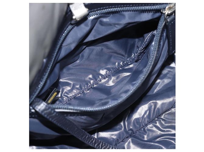 CHANEL Cococoon Tote Bag beschichtet Canvas Silber CC Authentisch bs36183 - Ansicht 21