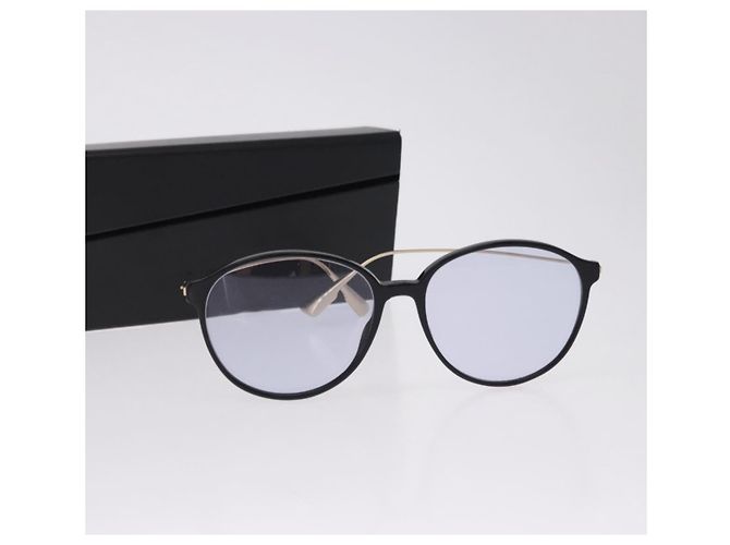 Occhiali da sole Christian Dior metallo Nero Auth BA14438A - vista 12