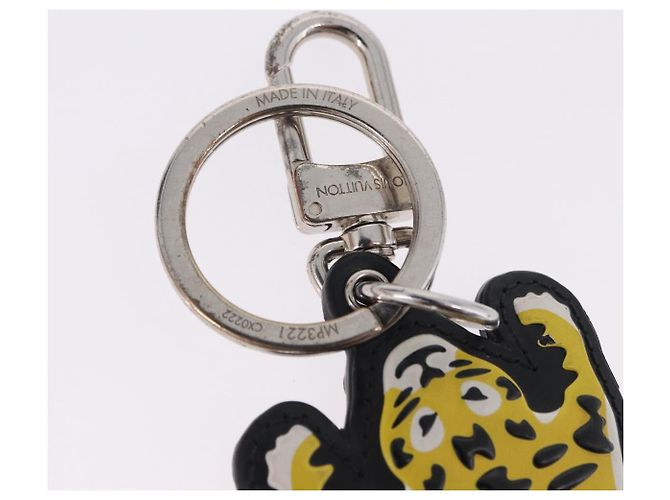 LOUIS VUITTON Porte CLE LV MADE Tiger Bag Charm Yellow MP3221 LV Auth 192136M Giallo Monogramma - vista 4