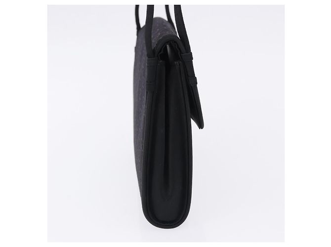 Borsa GUCCI GG in nylon nero e oro Auth 190585 D'oro - vista 5