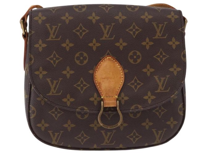 LOUIS VUITTON Monogram Saint Cloud GM Schultertasche M51242 LV Auth BA14321 Monogramm - Ansicht 2