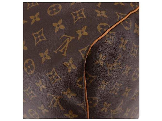 LOUIS VUITTON Borsa Boston Monogram Keepall 55 M41424 LV Auth 190413V Monogramma - vista 13