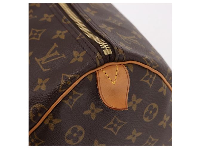 LOUIS VUITTON Borsa Boston Monogram Keepall 55 M41424 LV Auth 190413V Monogramma - vista 17