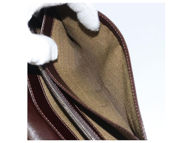 FENDI Zucca Canvas Long Wallet Black Brown Auth 192212V - view 23