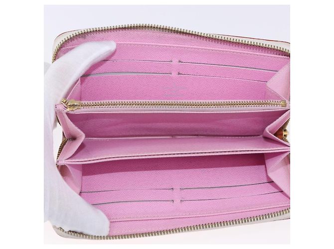 LOUIS VUITTON Monogram Multicolor Zippy Wallet White M60241 LV Auth 192417 Bianco - vista 14