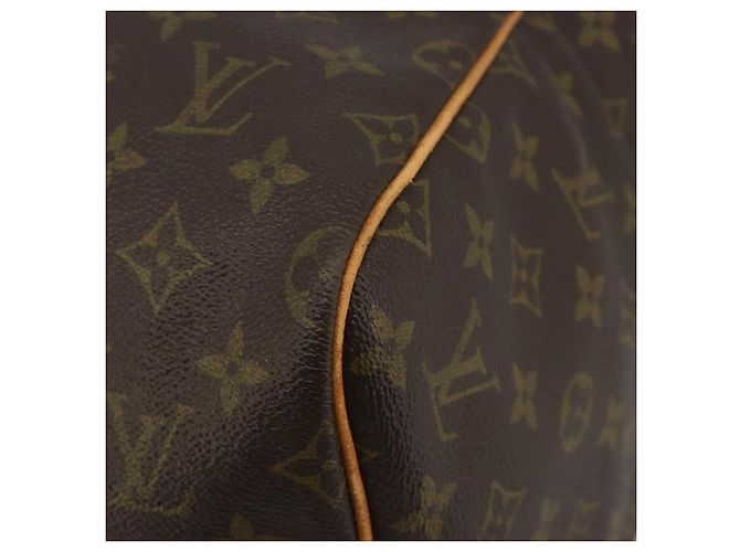 LOUIS VUITTON Monogram Sac Souple 55 Boston Bag M41622 LV Auth 189708A Monogramma - vista 10
