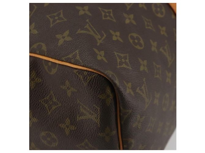 LOUIS VUITTON Monogram Sac Souple 55 Boston Bag M41622 LV Auth 189708A Monogramma - vista 11