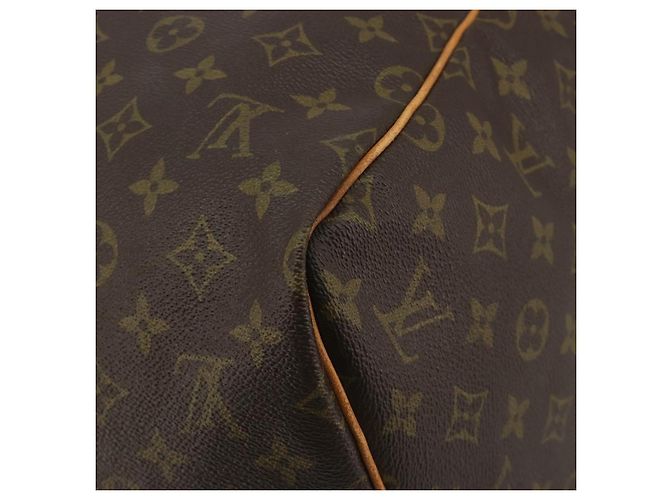 LOUIS VUITTON Monogram Sac Souple 55 Boston Bag M41622 LV Auth 189708A Monogramma - vista 12