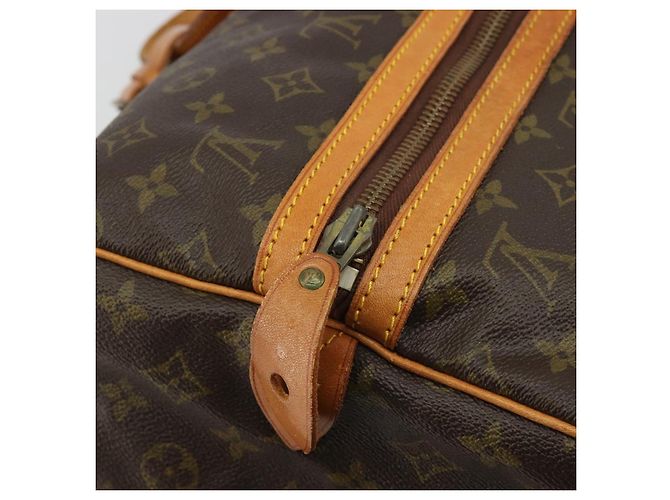 LOUIS VUITTON Monogram Sac Souple 55 Boston Bag M41622 LV Auth 189708A Monogramma - vista 14