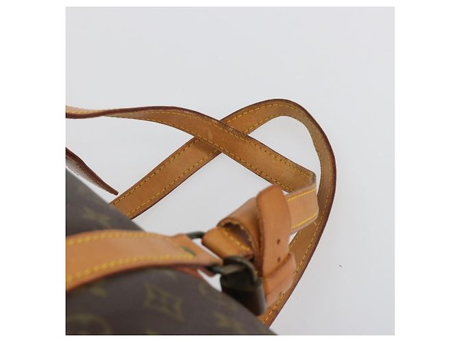 LOUIS VUITTON Monogram Sac Souple 55 Boston Bag M41622 LV Auth 189708A Monogramma - vista 8
