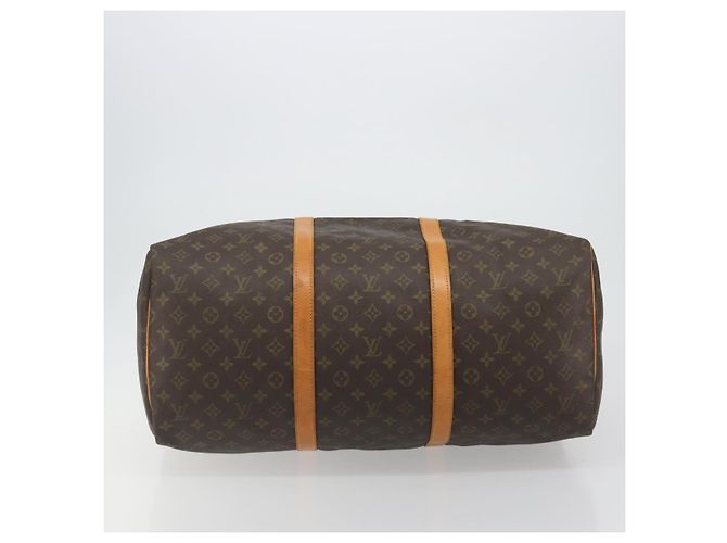 LOUIS VUITTON Monogram Sac Souple 55 Boston Bag M41622 LV Auth 189708A Monogramma - vista 9