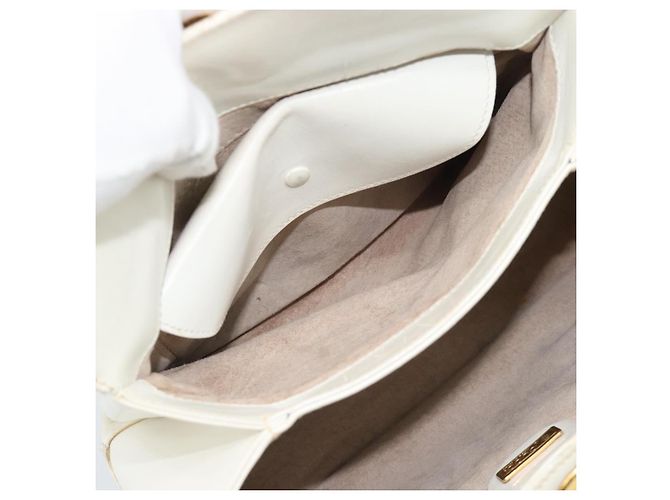 Borsa GUCCI in Pelle Bianco Oro 000 406 0025 Auth ar14074 D'oro - vista 23