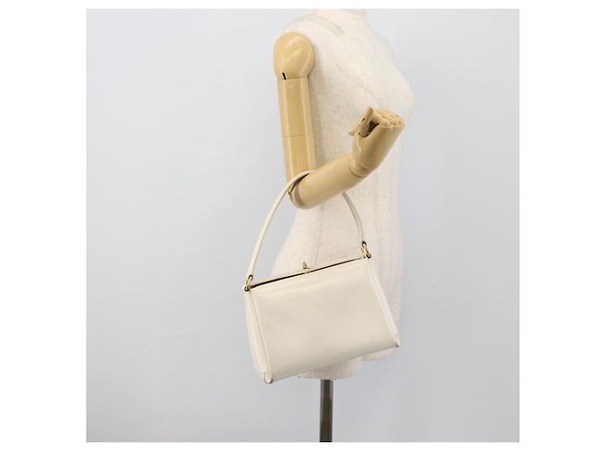 Borsa GUCCI in Pelle Bianco Oro 000 406 0025 Auth ar14074 D'oro - vista 27