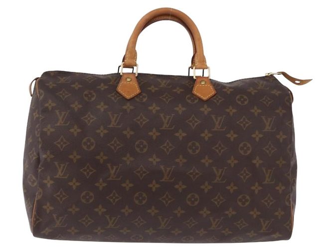 LOUIS VUITTON Borsa Monogram Speedy 40 M41522 LV Auth ka5274A Monogramma - vista 2