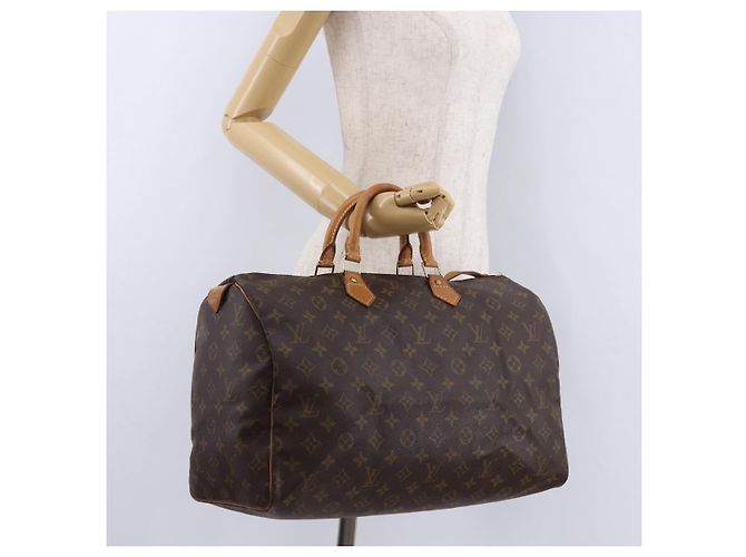 LOUIS VUITTON Borsa Monogram Speedy 40 M41522 LV Auth ka5274A Monogramma - vista 22