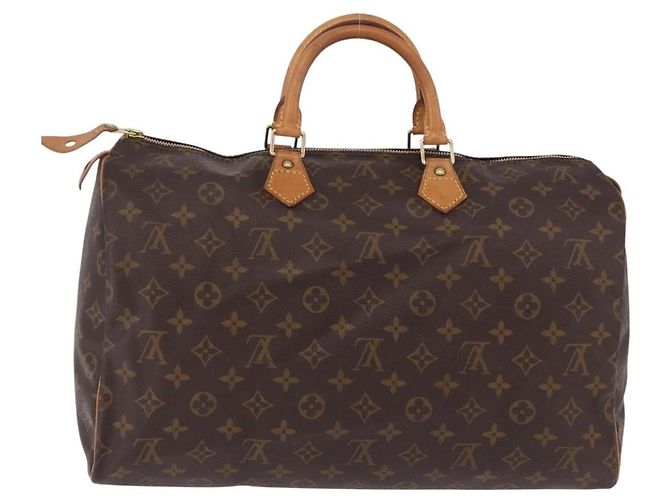 LOUIS VUITTON Borsa Monogram Speedy 40 M41522 LV Auth ka5274A Monogramma - vista 3