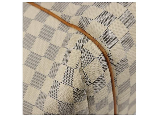LOUIS VUITTON Borsa Tote Damier Azur Totally MM N51262 LV Auth mr2758 - vista 13