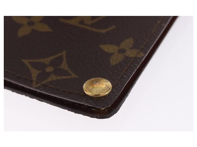 LOUIS VUITTON Monogram Porto Cartes Crdit Pression Card Case M60937 Auth BA14432 Monograma - vista 11