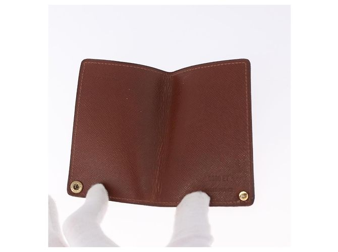 LOUIS VUITTON Monogram Porto Cartes Crdit Pression Card Case M60937 Auth BA14432 Monograma - vista 13