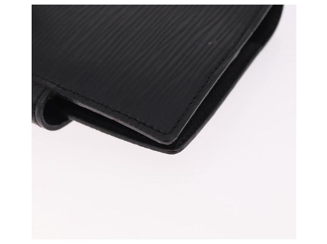 LOUIS VUITTON Epi Agenda Mini Day Planner Cover Black LV Auth 192021 Negro - vista 10