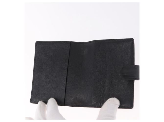 LOUIS VUITTON Epi Agenda Mini Day Planner Cover Black LV Auth 192021 Negro - vista 13
