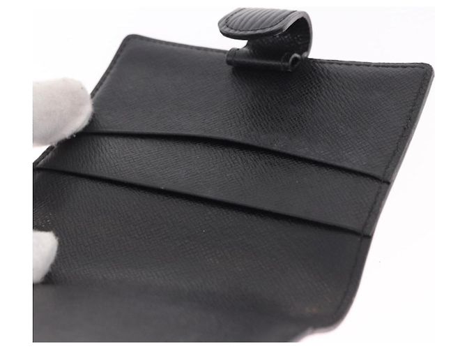 LOUIS VUITTON Epi Agenda Mini Day Planner Cover Black LV Auth 192021 Negro - vista 15