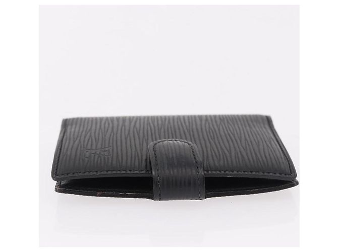 LOUIS VUITTON Epi Agenda Mini Day Planner Cover Black LV Auth 192021 Negro - vista 4
