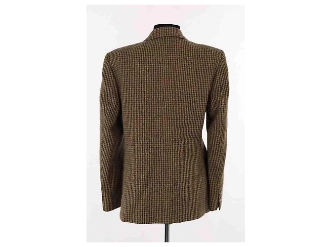 Blazer Burberry de lana marrón Castaño - vista 4