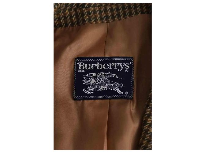 Blazer Burberry de lana marrón Castaño - vista 5