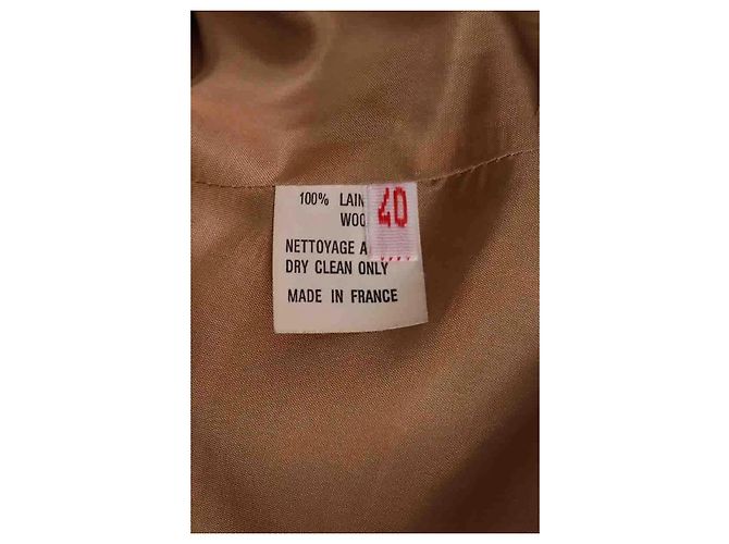 Blazer Burberry de lana marrón Castaño - vista 6